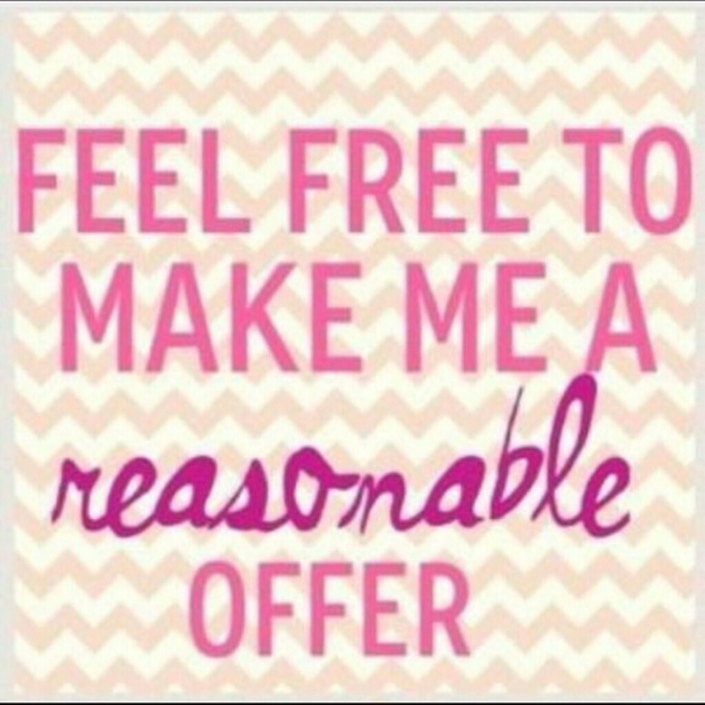 Make a reasonable offer